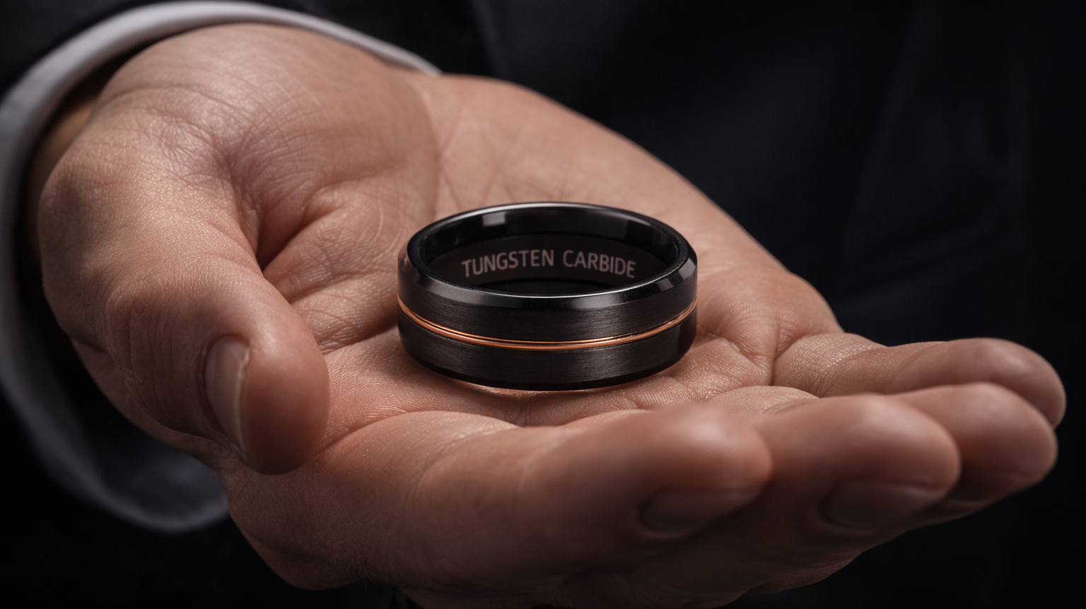Why Men Prefer Black Wedding Bands Over Traditional Rings