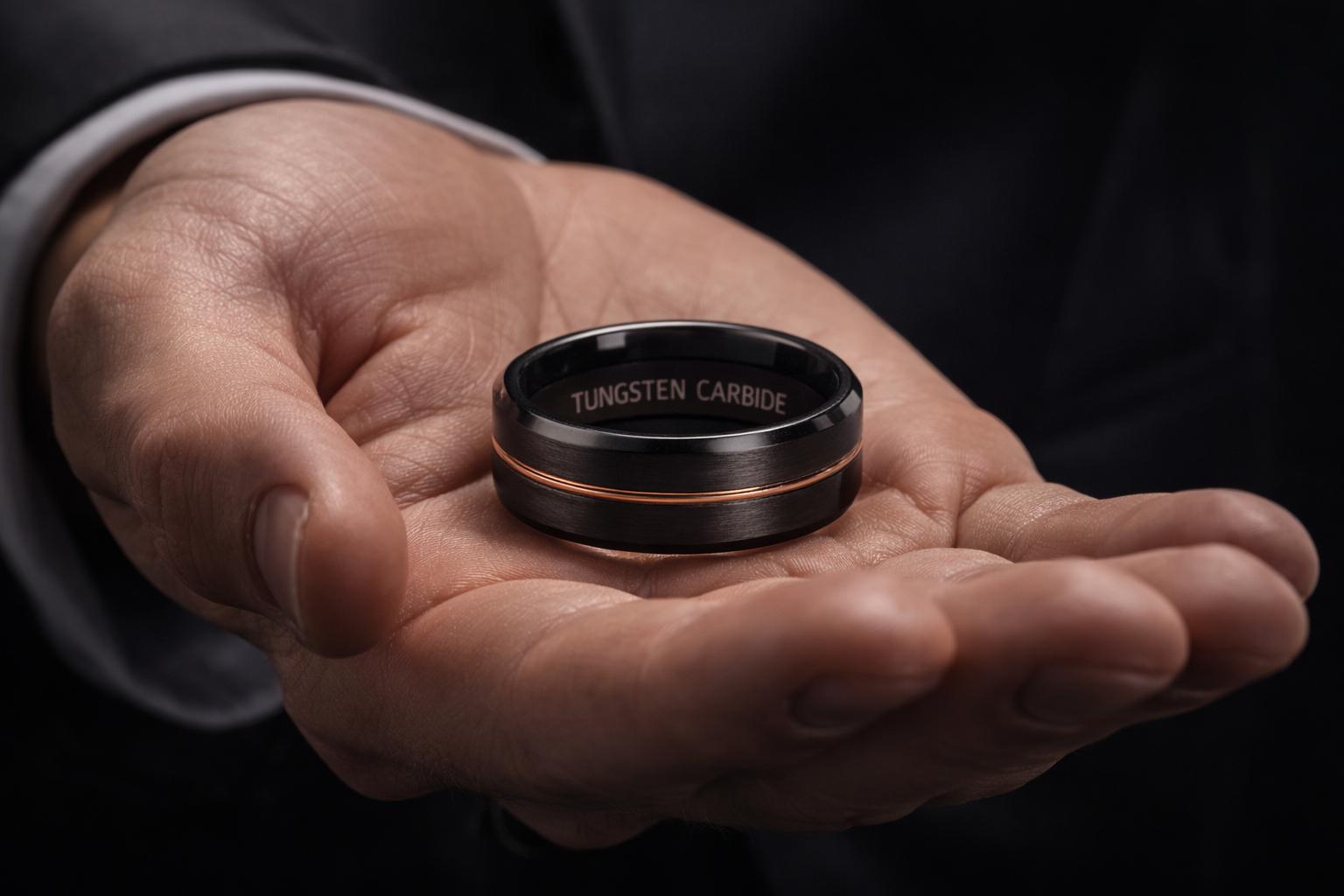 Why Men Prefer Black Wedding Bands Over Traditional Rings